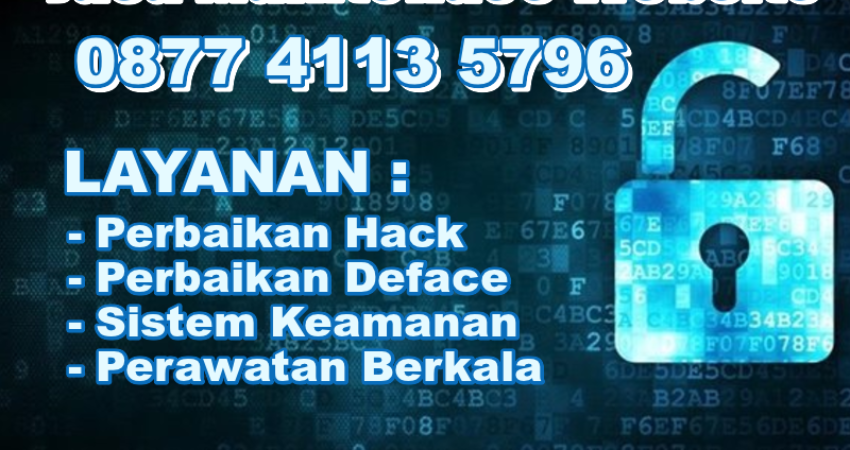 Jasa Perbaikan Website Rusak di Hack Deface