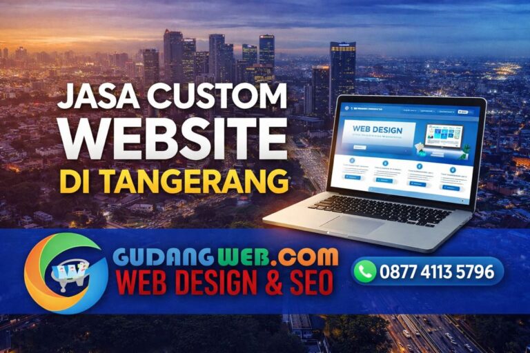 Jasa Pembuatan Custom Website di Tangerang