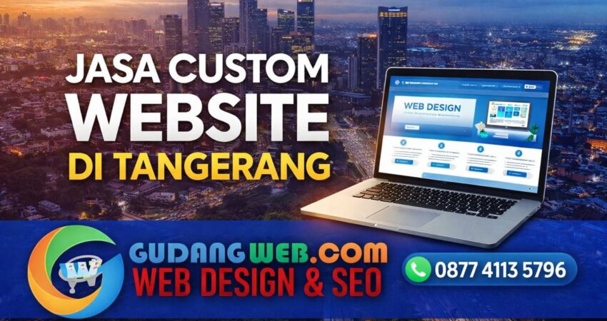 Jasa Pembuatan Custom Website di Tangerang
