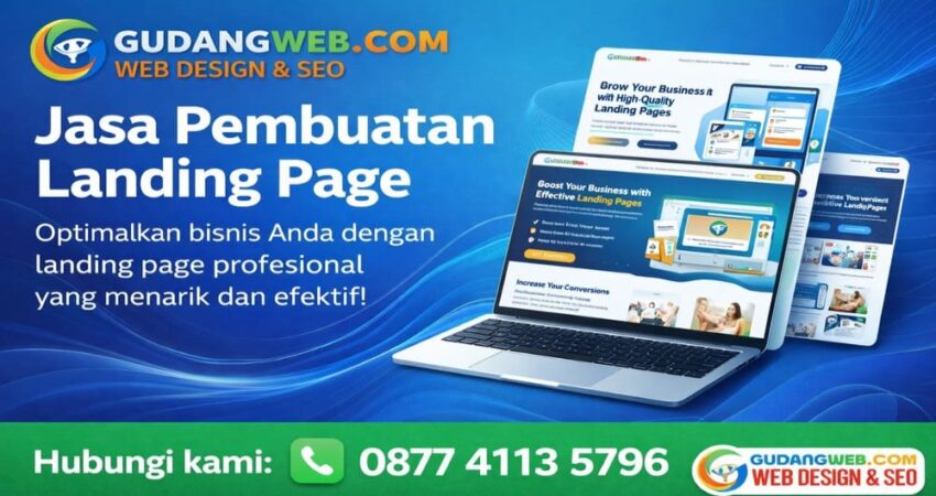 Jasa Pembuatan Landing Page Tangerang