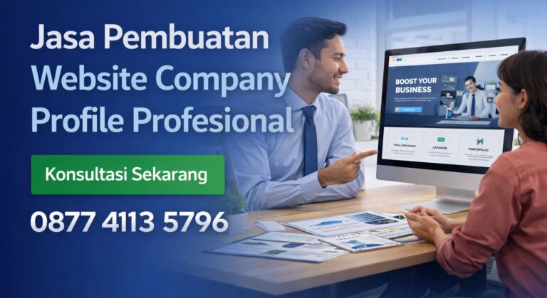 contoh website company profile untuk bisnis