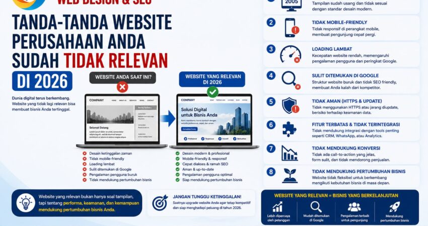 Tanda-Tanda Website Perusahaan Anda Sudah Tidak Relevan di 2026