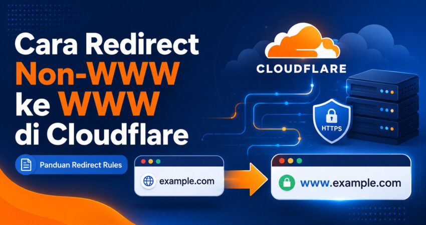 Cara Redirect Non-WWW ke WWW di Cloudflare