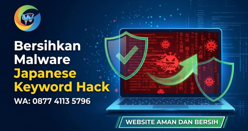 Bersihkan Malware Japanese Keyword Hack