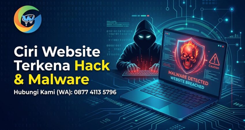 Ciri Website Terkena Hack & Malware